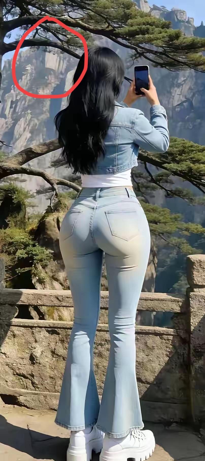 真的很生气，这么好的风景，想拍出一张会当凌绝顶一览众山小的经典照片，没想到眼前硬