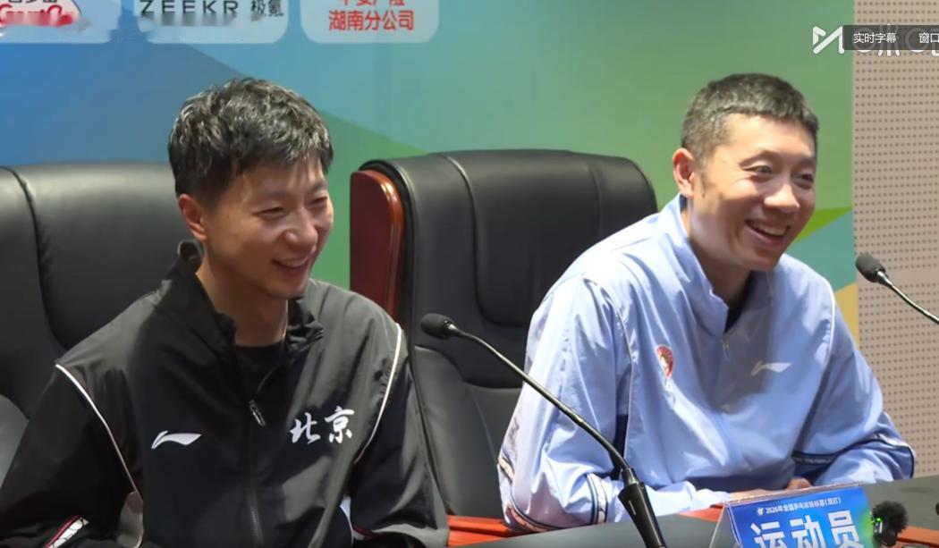 许昕/马龙采访中，又提起的那个电影，我觉得是灌篮高手。记者调侃：有网友说，