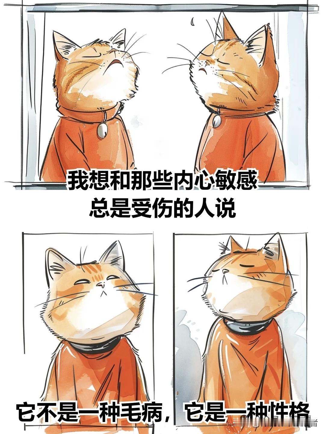 治愈漫画I我发现高敏感是一种天赋日常治愈漫画治愈系漫画感漫画治愈时刻