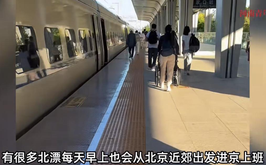 说出来都没人信！网上看到一个女生，每天从河北石家庄坐高铁去北京上班，一天一个来