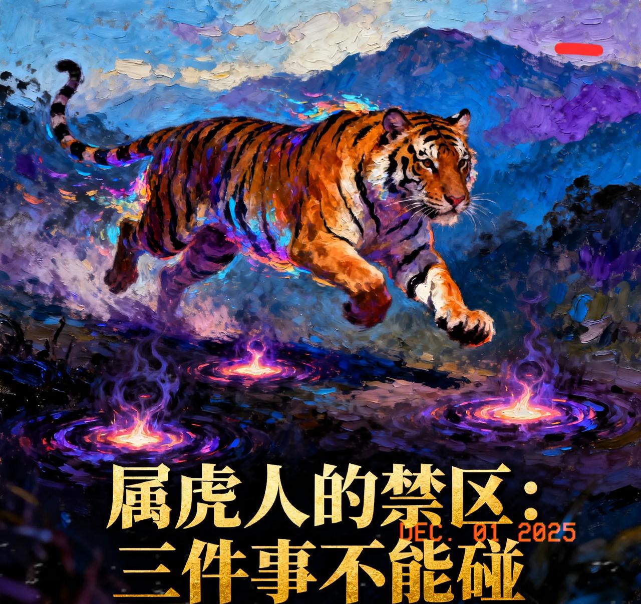 属虎人注意！这3个“禁区”碰了必翻脸，90%的人都踩过坑身边有属虎的朋友吗