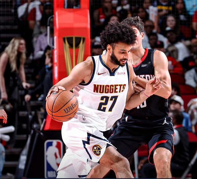 火箭憾负掘金；3人尽力了，3人太拉垮。掘金VS火箭；西部第二和西部第三相遇了，