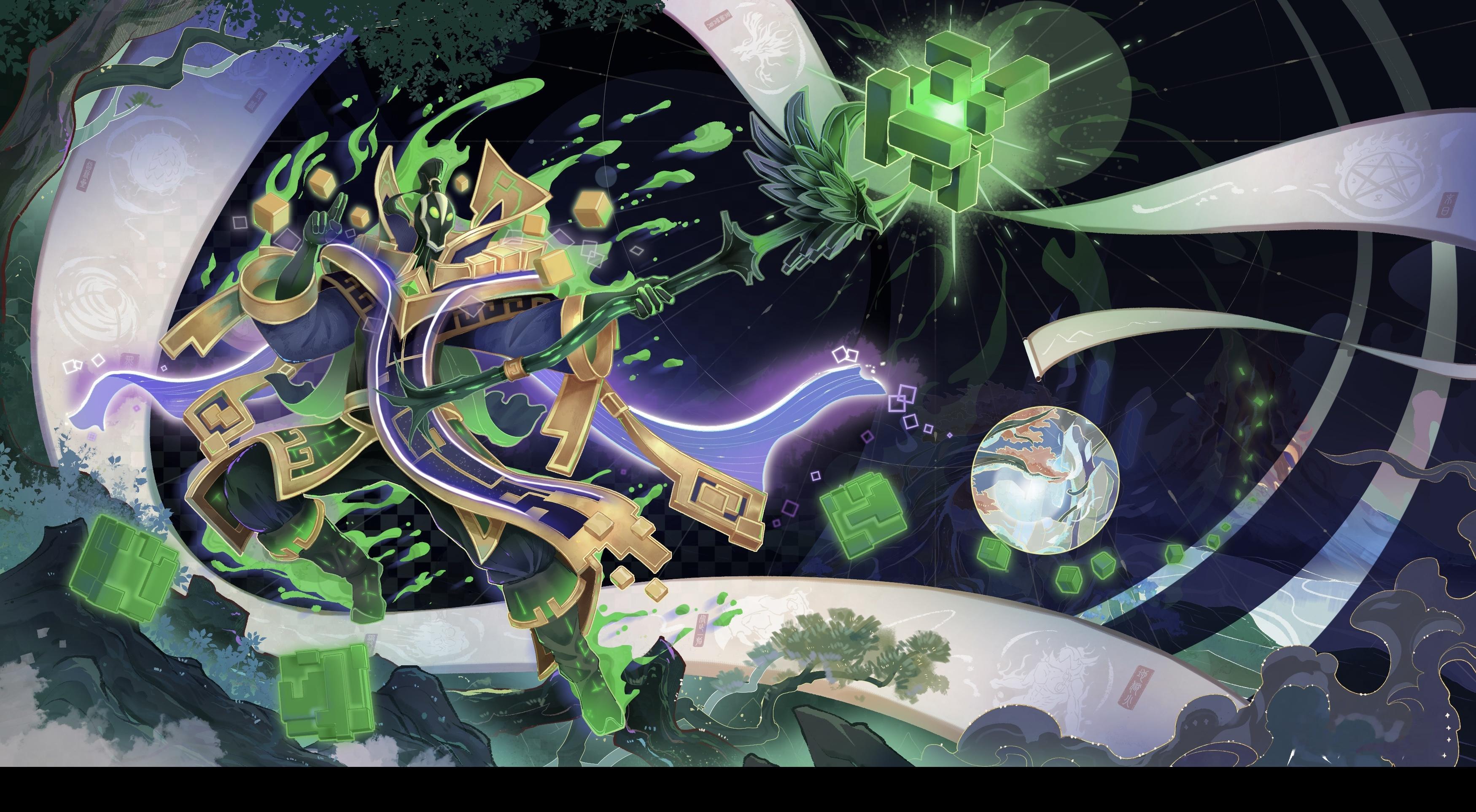 世间魔法千万种，拉比克只需要看一眼画师：dota2美图壁纸GODOTA2