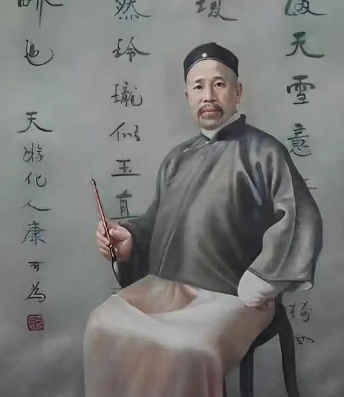 1927年，康有为奄奄一息，临终前，他拥着年仅22岁、娇艳欲滴的六姨太阿翠，低声