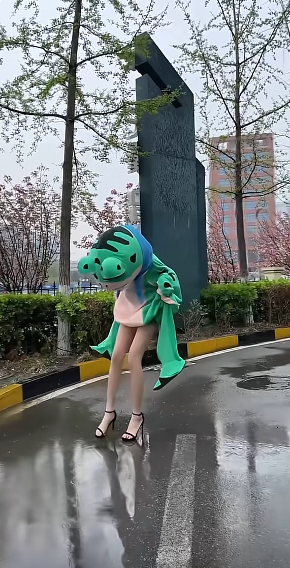 下雨了癞疙宝j就出来了！