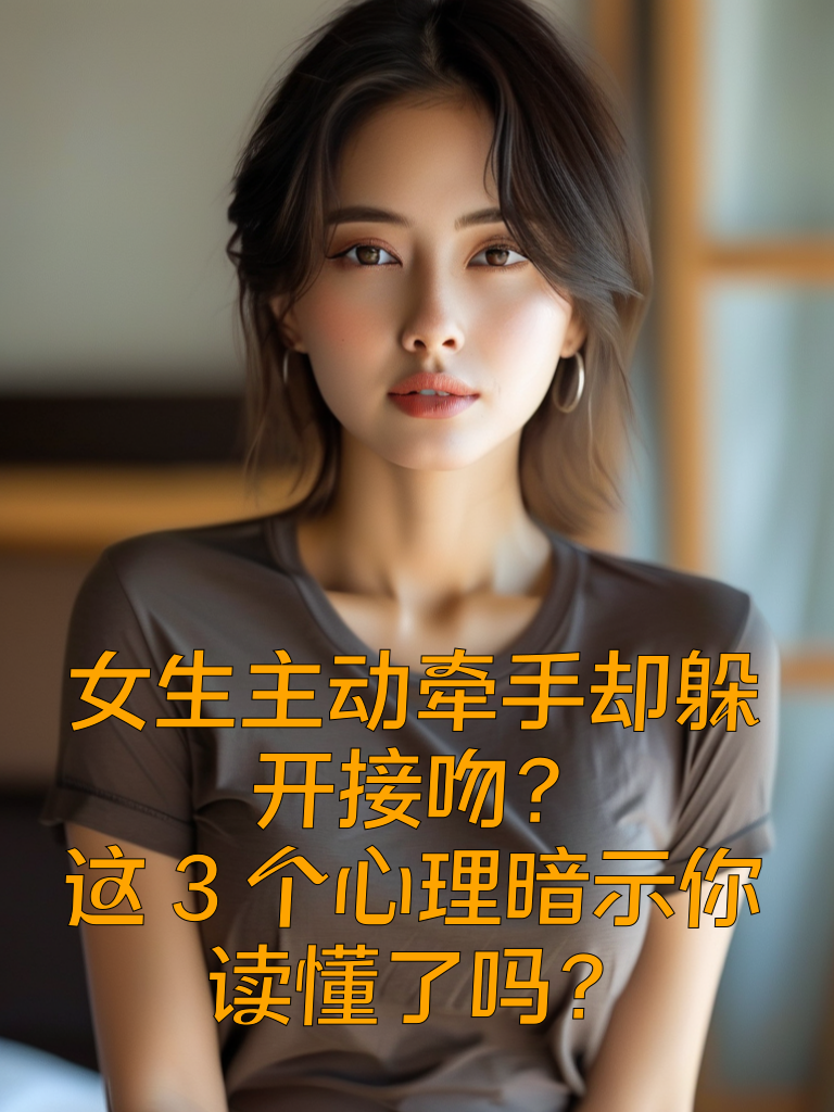 女生主动牵手却躲开接吻？这3个心理暗示你读懂了吗？