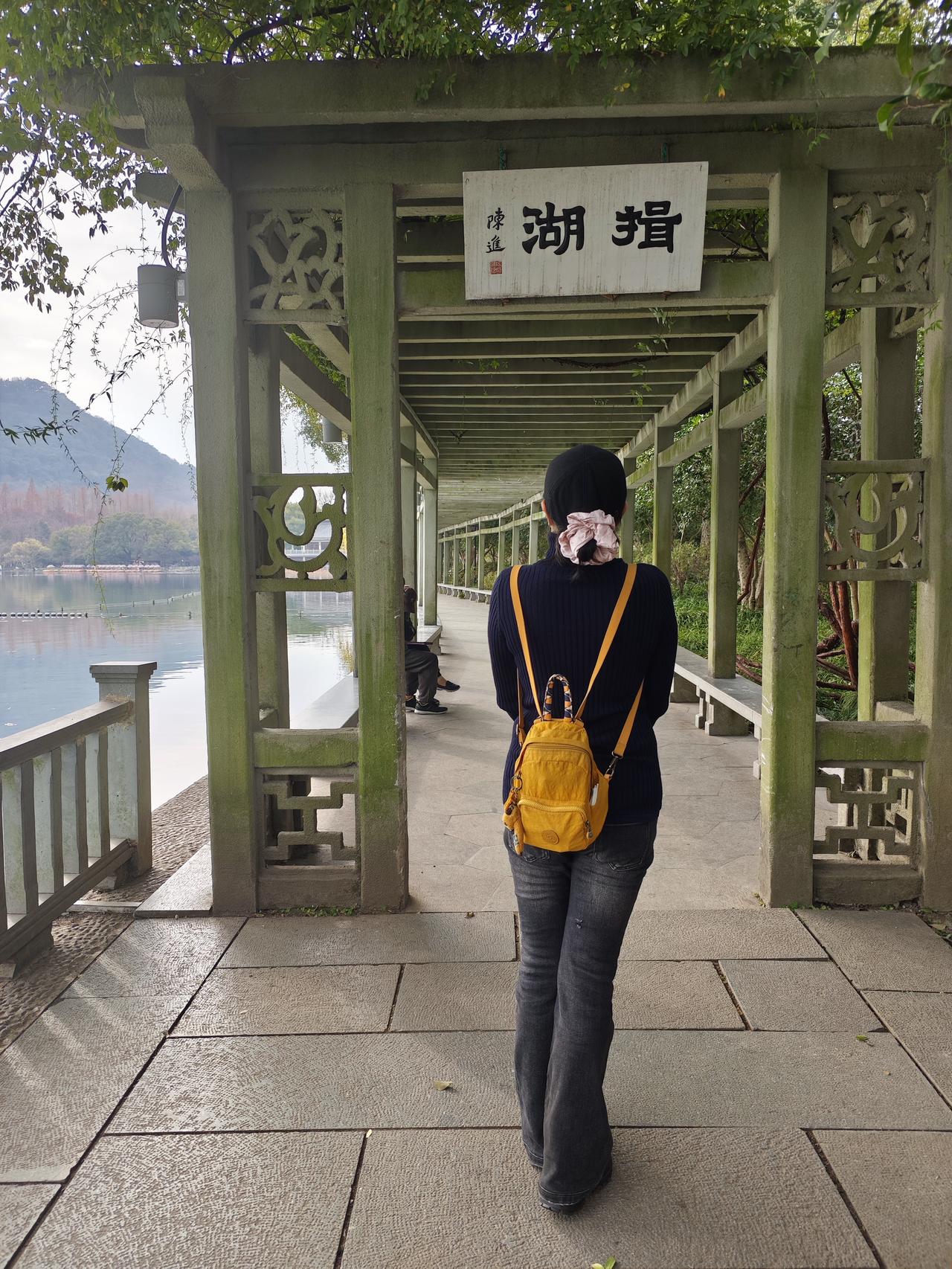 冬天的杭州西湖虽然没有夏天那么姹紫嫣红，可胜在安静。特别是来到花港观鱼更加觉得静