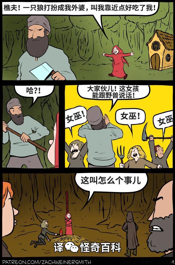 完求了被当成女巫了