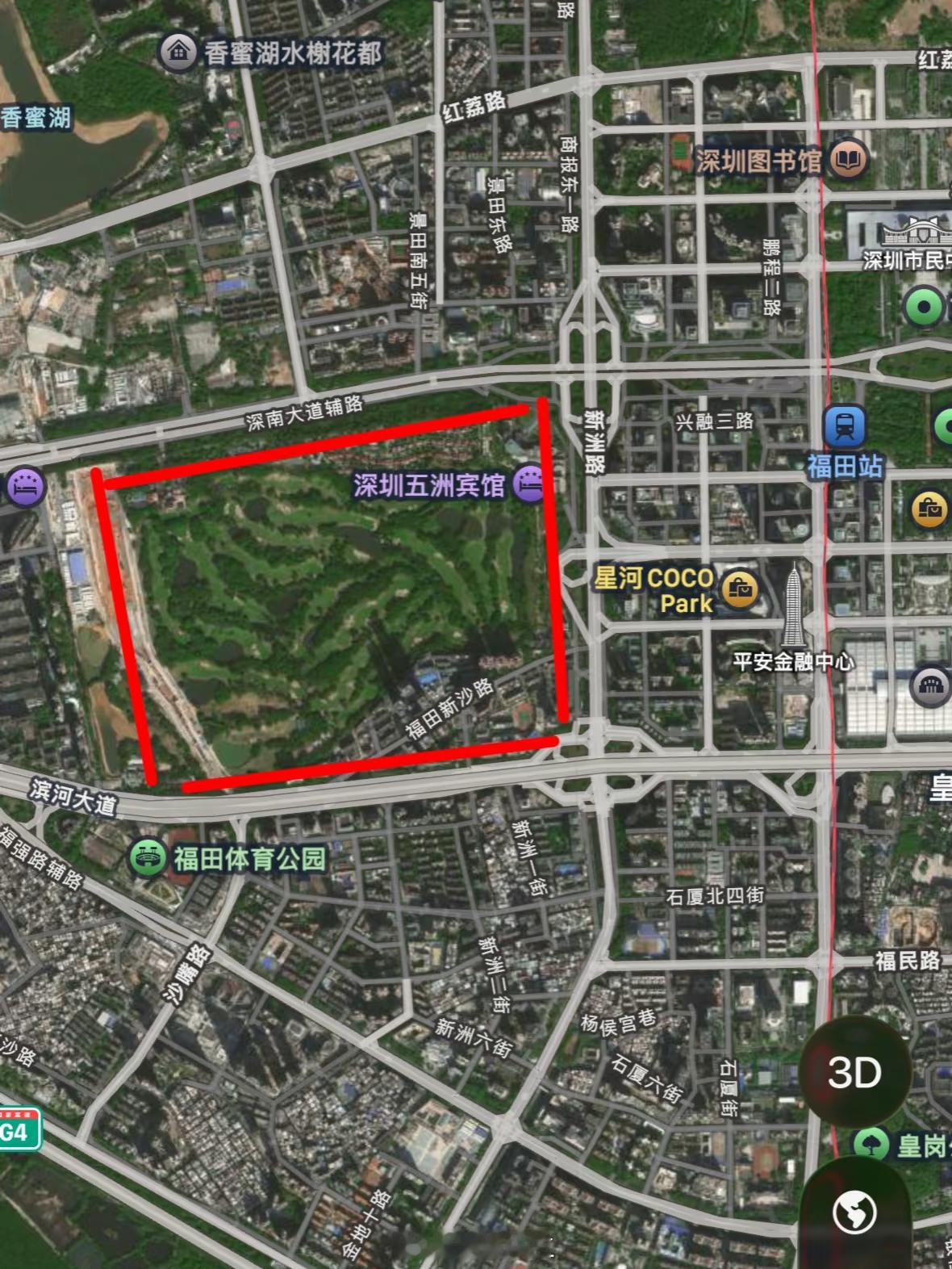 为什么深圳市中心有高尔夫球场？这就跟股市一样的，好的股票在一开始无人问津啊！因为