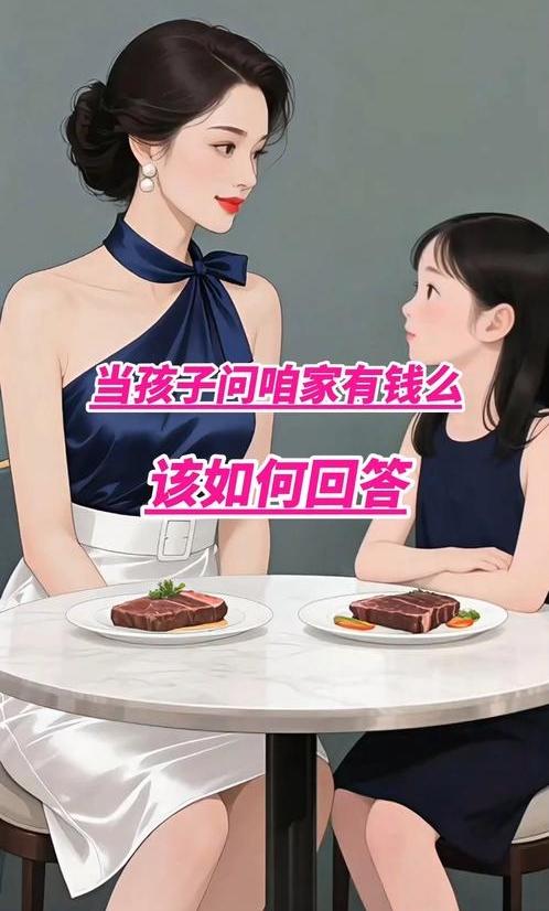 每个孩子成长中都绕不开这个灵魂拷问：“爸爸妈妈，咱家有钱吗？”很多家长随