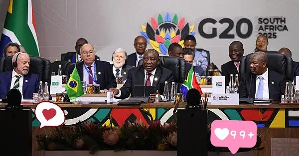 就在今天二十国集团（G20）在南非举行了！当地时间11月22日至23日，二