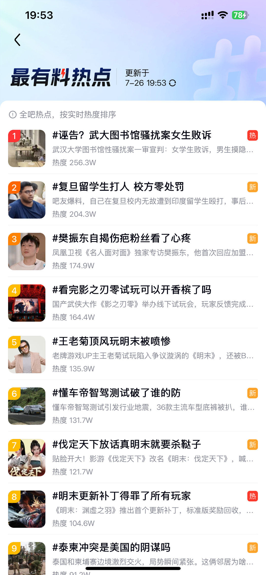 武大图书馆事件宣判贴吧抖音知乎热度，至于小红书微博B站你们自己看吧[无奈摊手][摊手