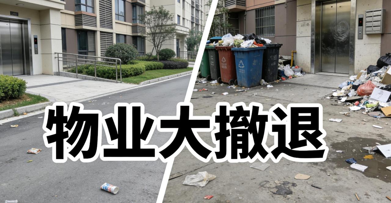 杭州3800户小区垃圾围城！物业跑路了？杭州3800户小区最近炸开锅了。垃圾