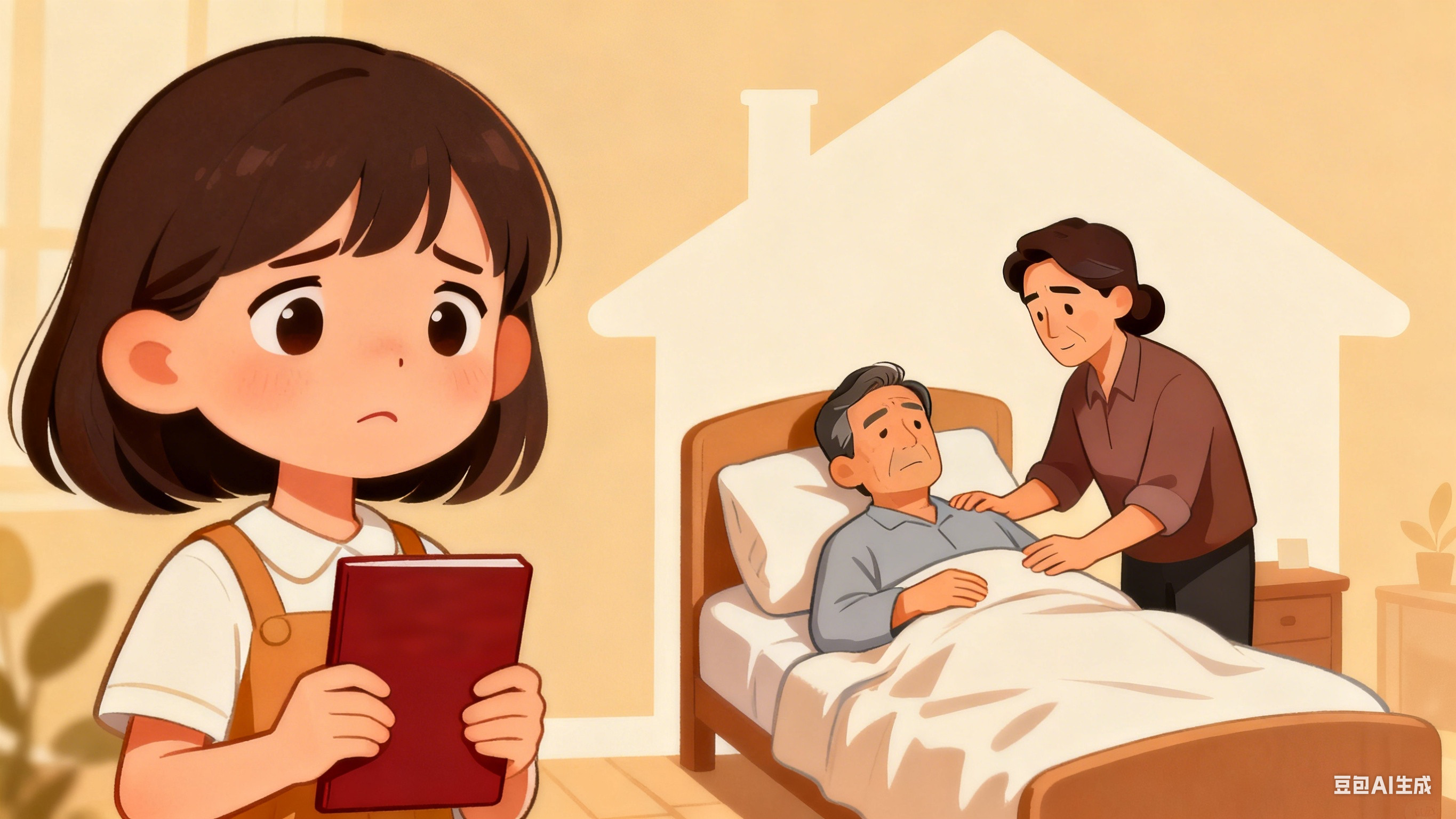 #女儿拟卖房留学状告重病父亲腾房#【珠海一女子拟卖房留学，状告重病父亲腾房！法院