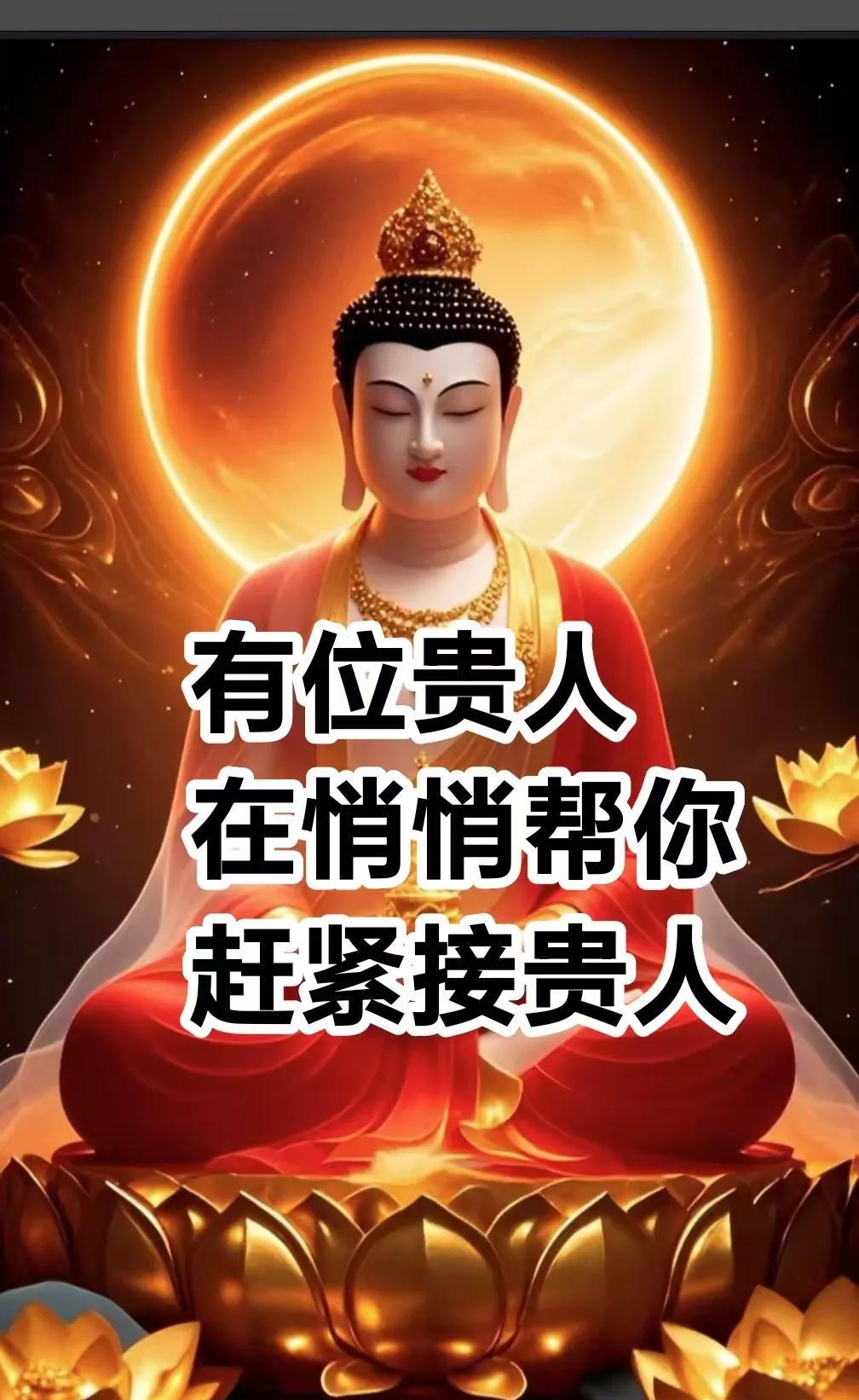 佛说，有位贵人正在悄悄帮你，助你一臂之力，走出低谷，翻身上岸，赶紧接贵人