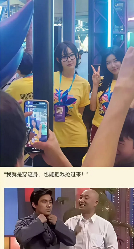 不知道为啥这个女孩突然火了？！查了一下，大致是，世界漫展请了个韩国女cos，挺敬