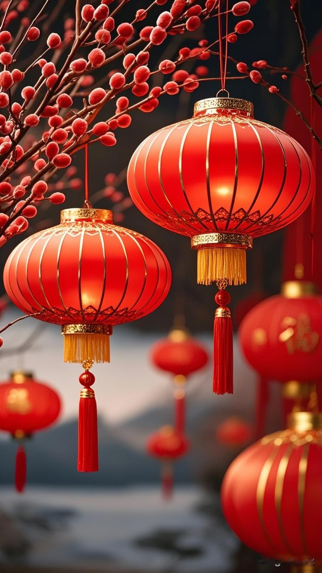 传说远古时期，有一种叫“年”的怪兽，每到除夕会出来伤害人畜。人们发现“年”惧怕红