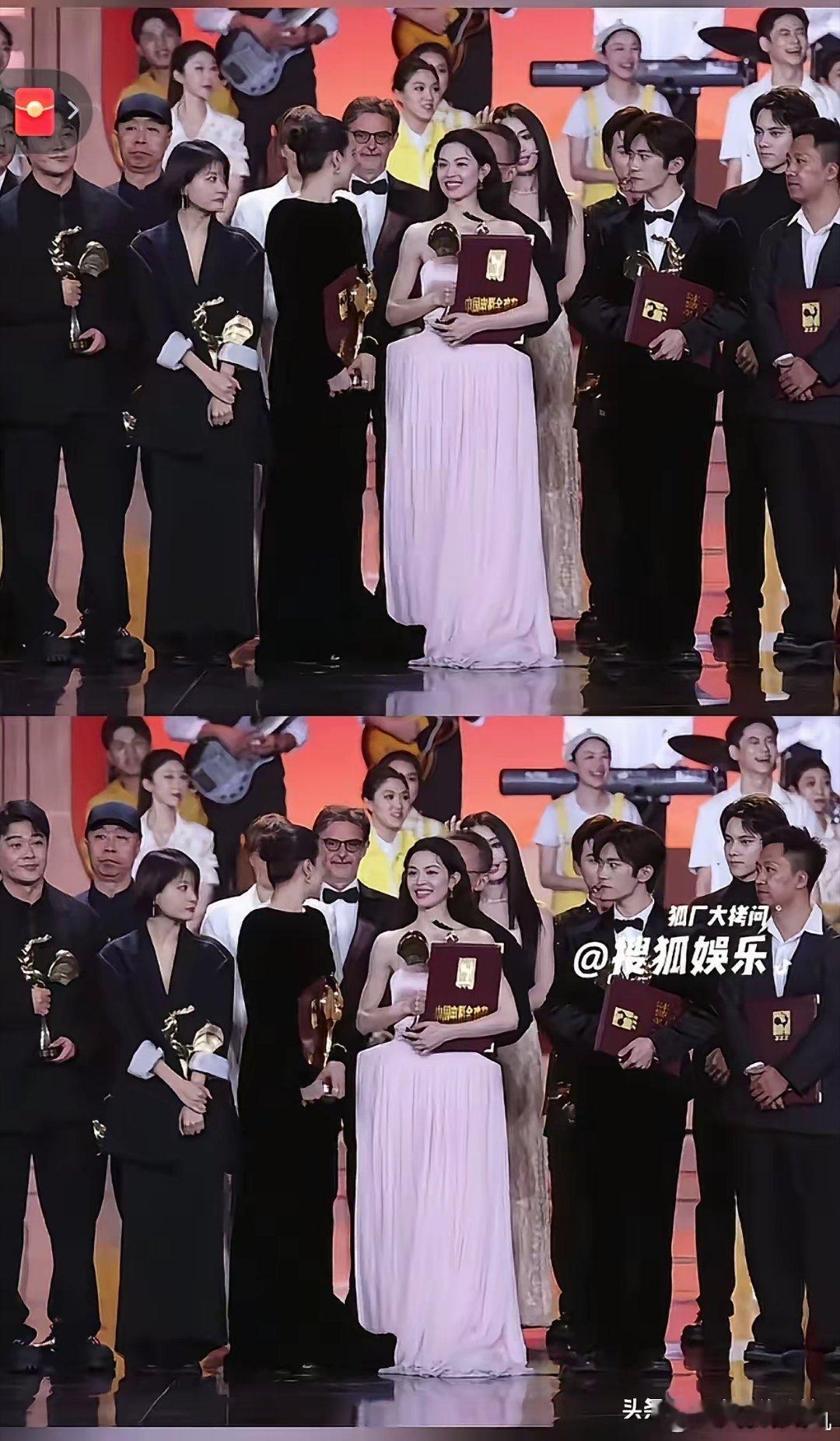 什么叫做乐极生悲看看钟楚曦就明白了她原本以为自己得了金鸡奖最佳女配，有了奖项傍身