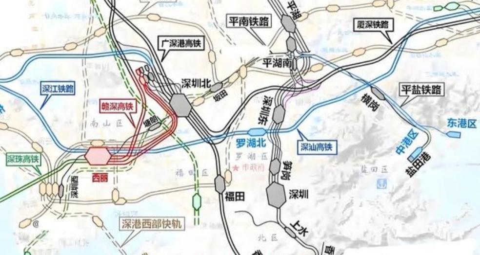 深圳西丽综合交通枢纽（全国最大轨交换乘枢纽）全解析一、核心概况1. 