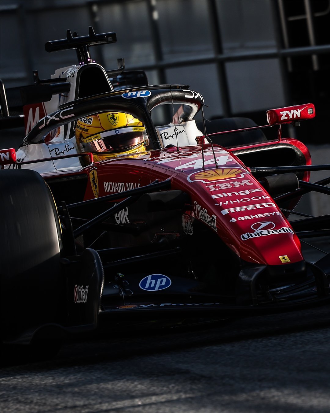 f1巴塞罗那试航周11支车队以及五个动力单元供应商里程数，梅赛德斯完成了500