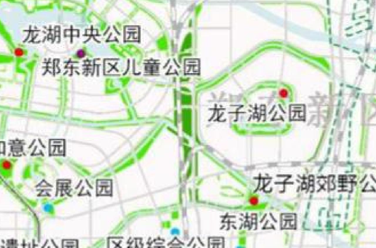 郑州东三环城市公园来了！项目位于郑东新区东三环东侧金水东路两侧绿地，南起七里河