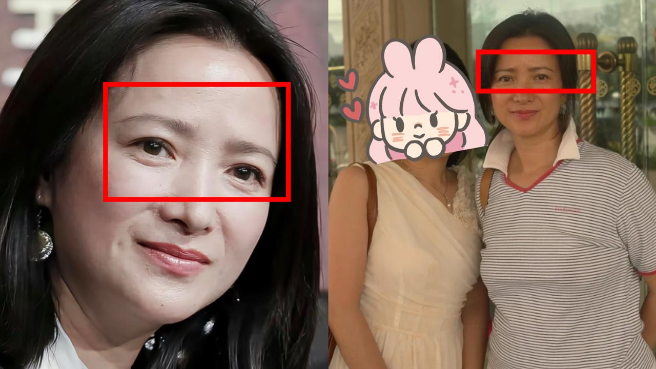 奶奶曾在北京见过何晴，她回来跟我们说，何晴美是很美，但有一点违和，好像被大家