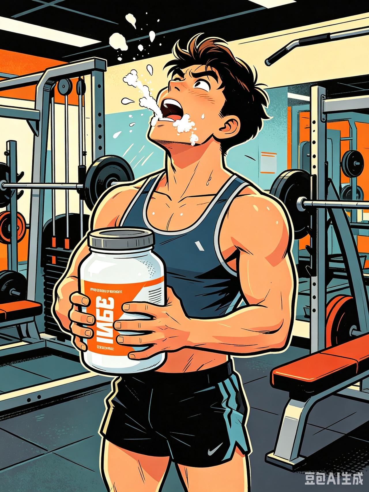 71岁硬核实话：蛋白粉别瞎喝！补多了全变尿，我7年零喝照样练出肌肉很多健身新