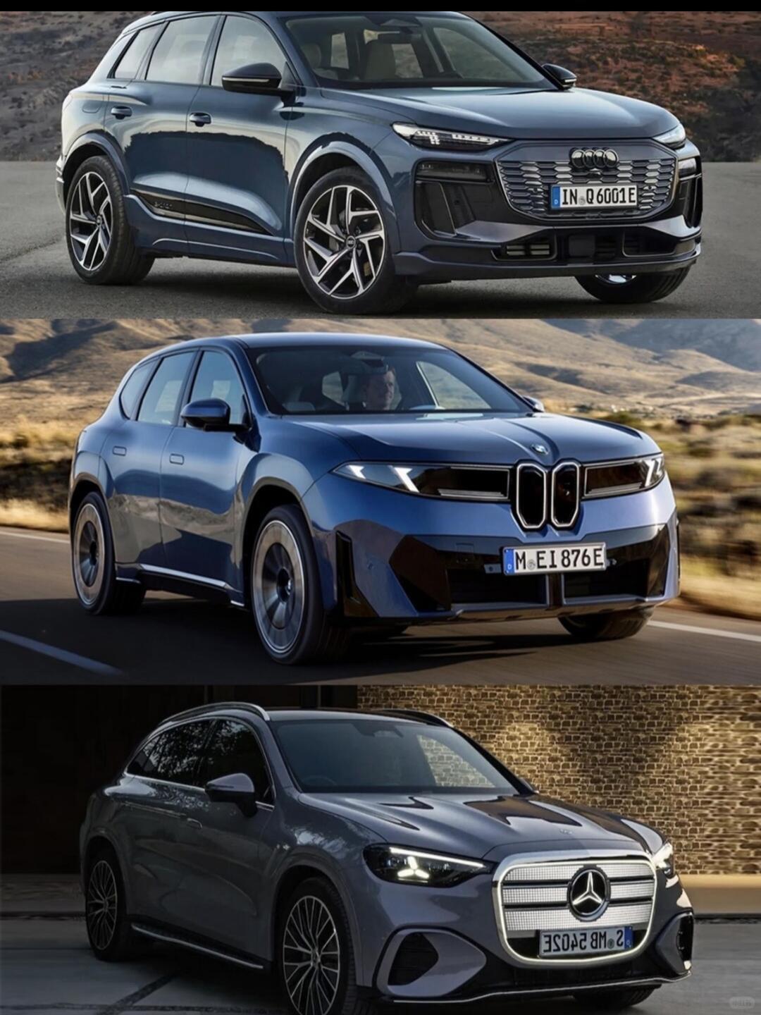 BBA的新能源设计语言看来看去还是奥迪靠谱一点