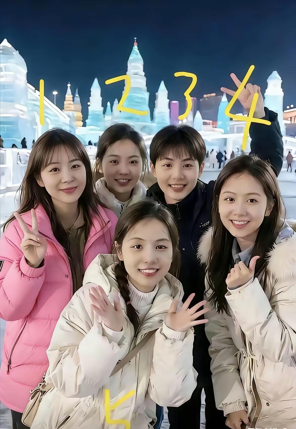 五位女生，选一个做老婆，直觉告诉我，你选几号？