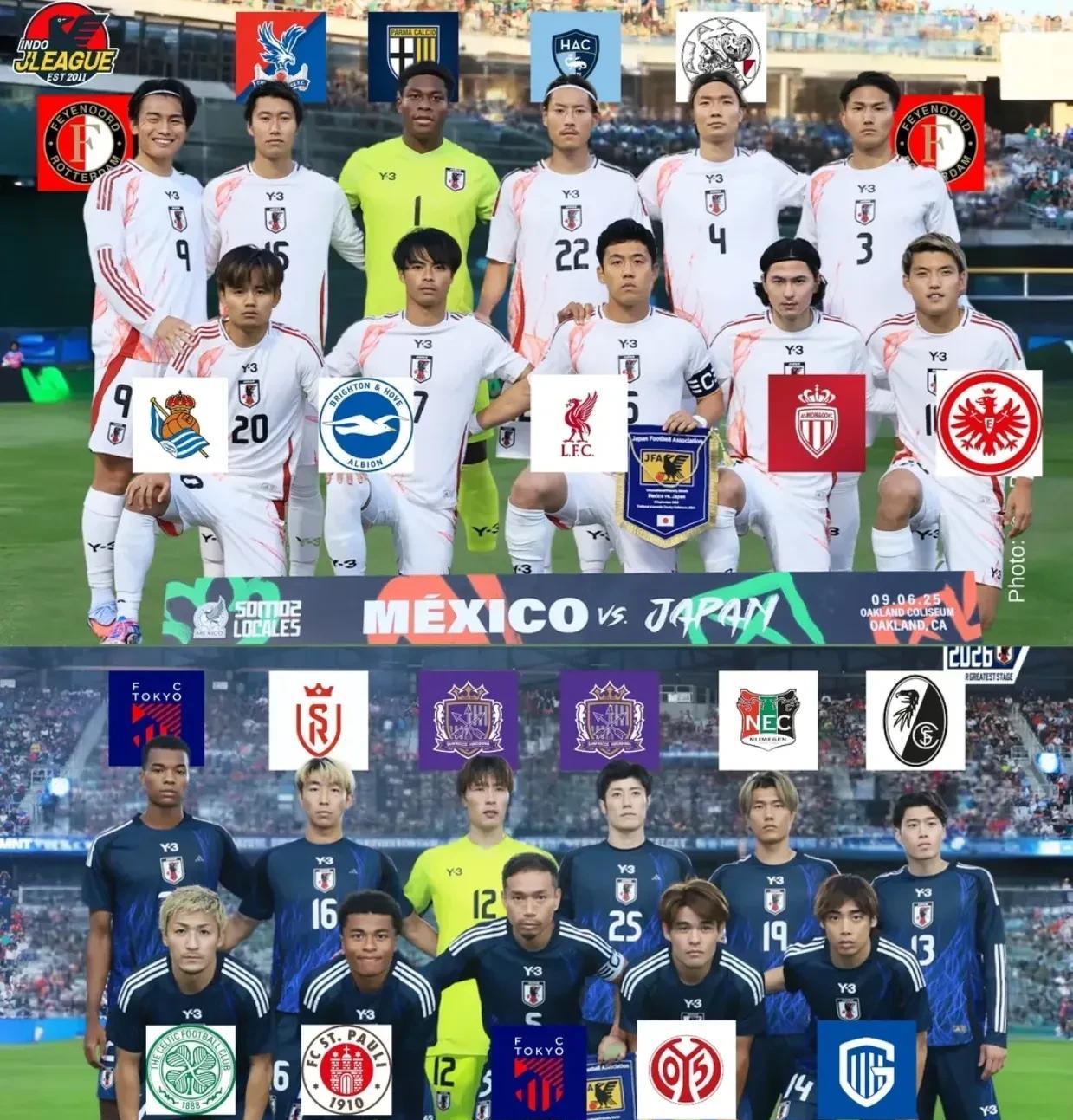 日本用两套完全不同的阵容，迎战美国和墨西哥，展现了极强的阵容厚度。在日本与墨西