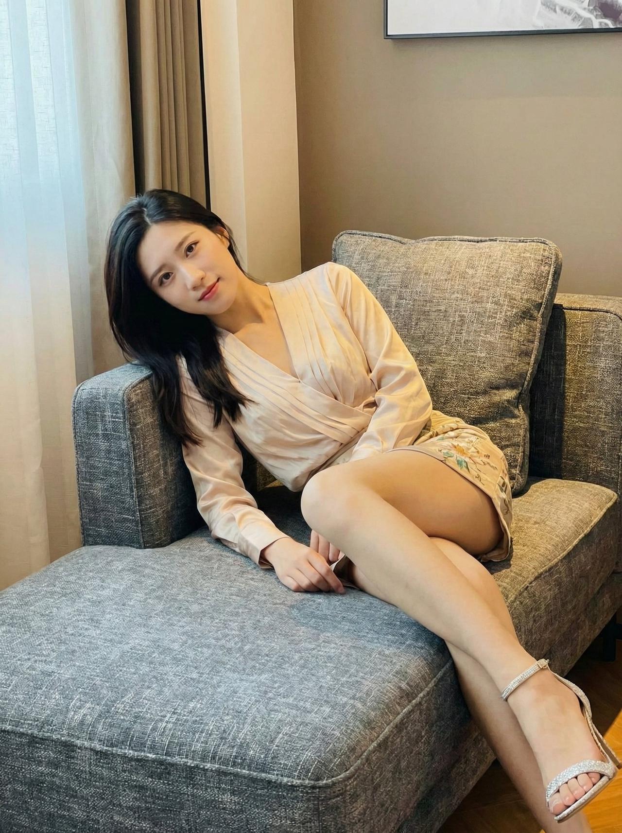 优雅气质，浅笑安然，时尚穿搭，尽显魅力。