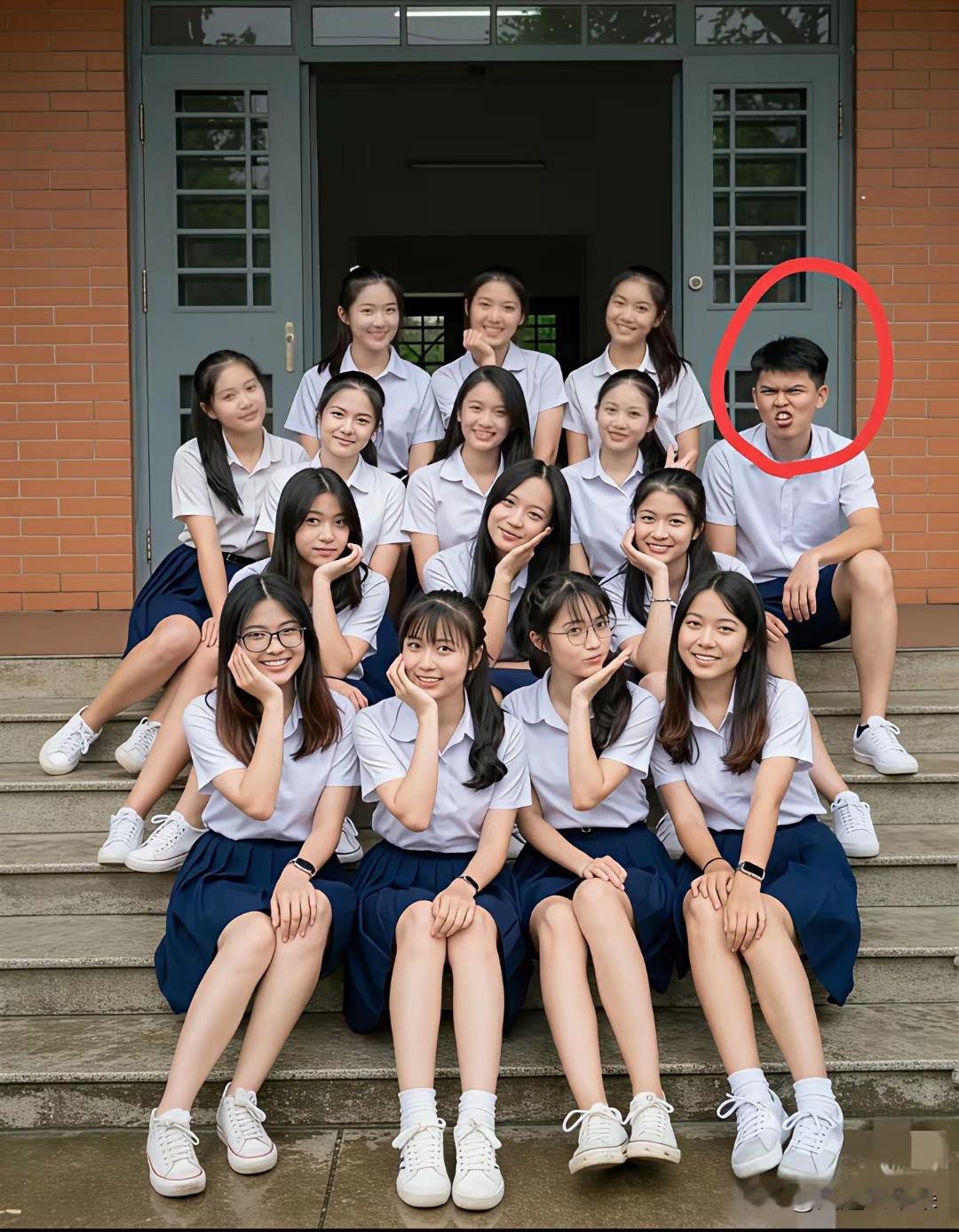 这男生还有什么好烦恼的呢？