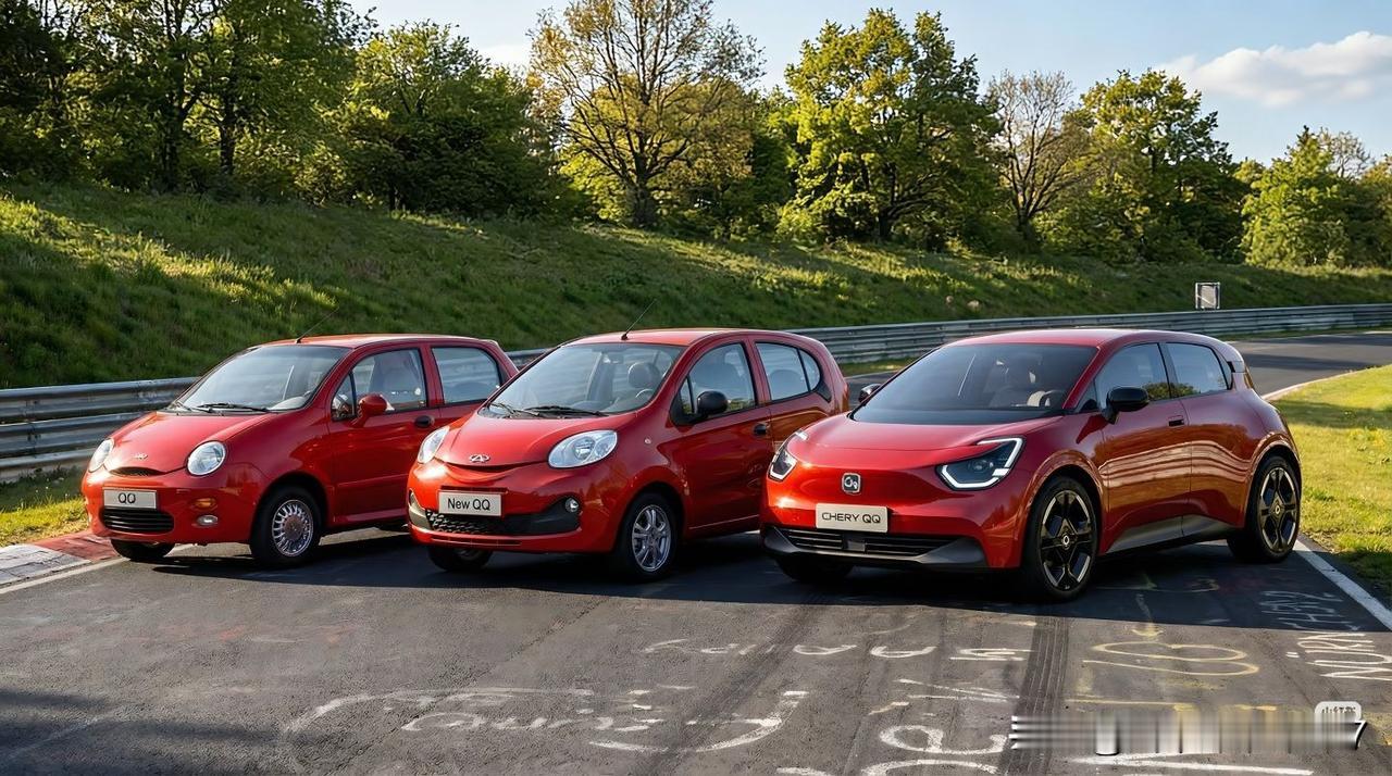 据说这是QQ1（代号T12H）的设计方案之一，供网友们鉴赏。从渲染图来看，T1