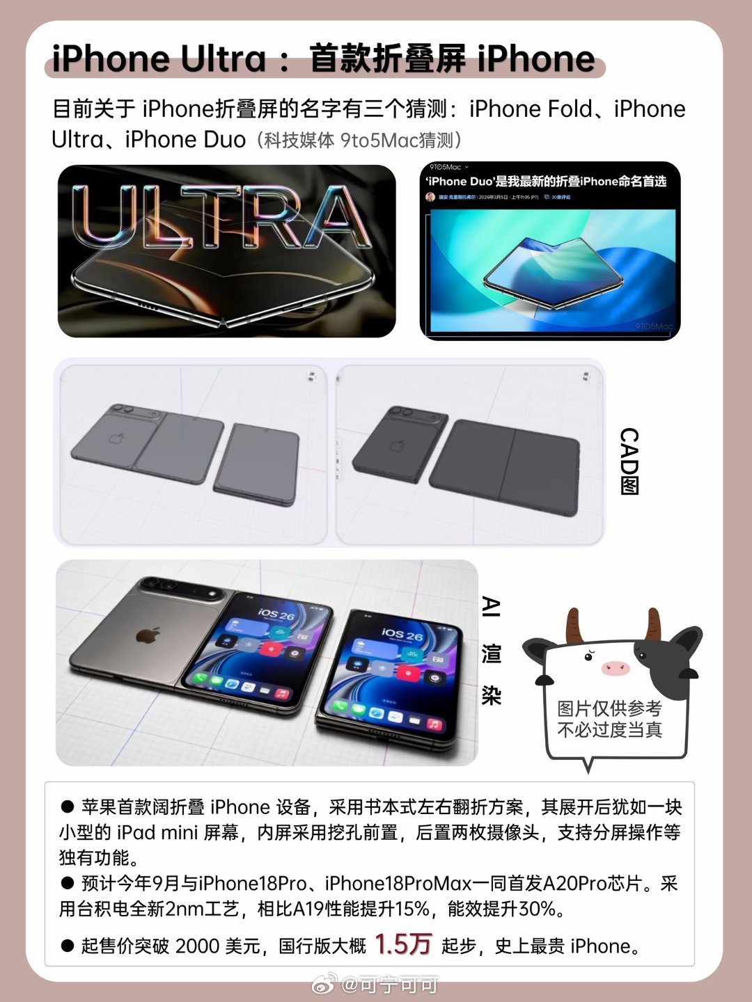 炸裂！苹果Ultra全家桶提前炸场，三款王炸新机直接把高端卷到新高度🚨i