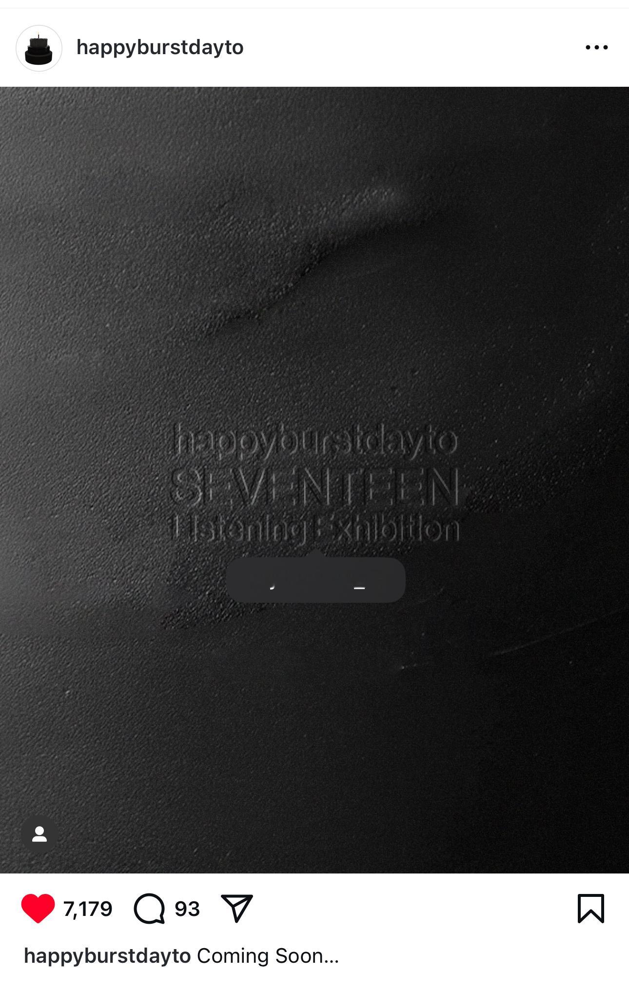Comingsoon…（图片里有个ListeningExhibition🧐