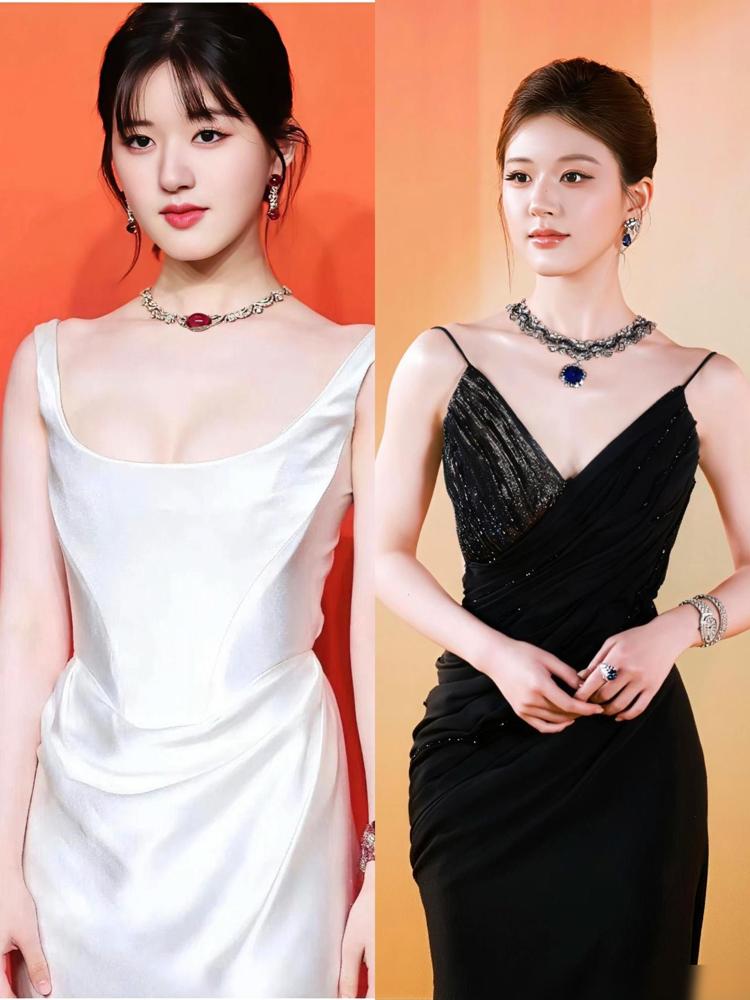 发现一个有意思的事!只要赵露思参加宝格丽活动不管她造型变成什么样，漂不漂亮，她都