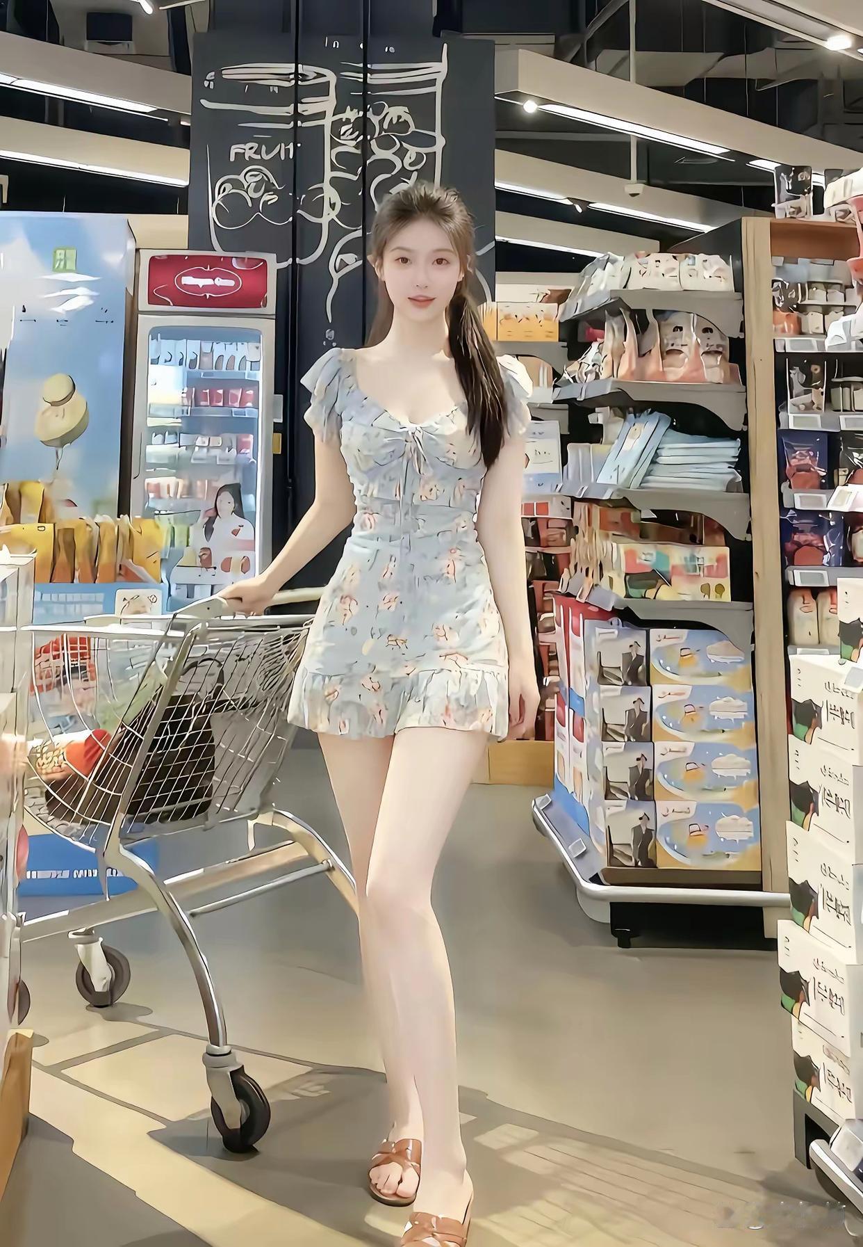 长得白的女生是真的很好看，皮肤看着太完美了，就像是婴儿的肌肤一样，真的应验了一句