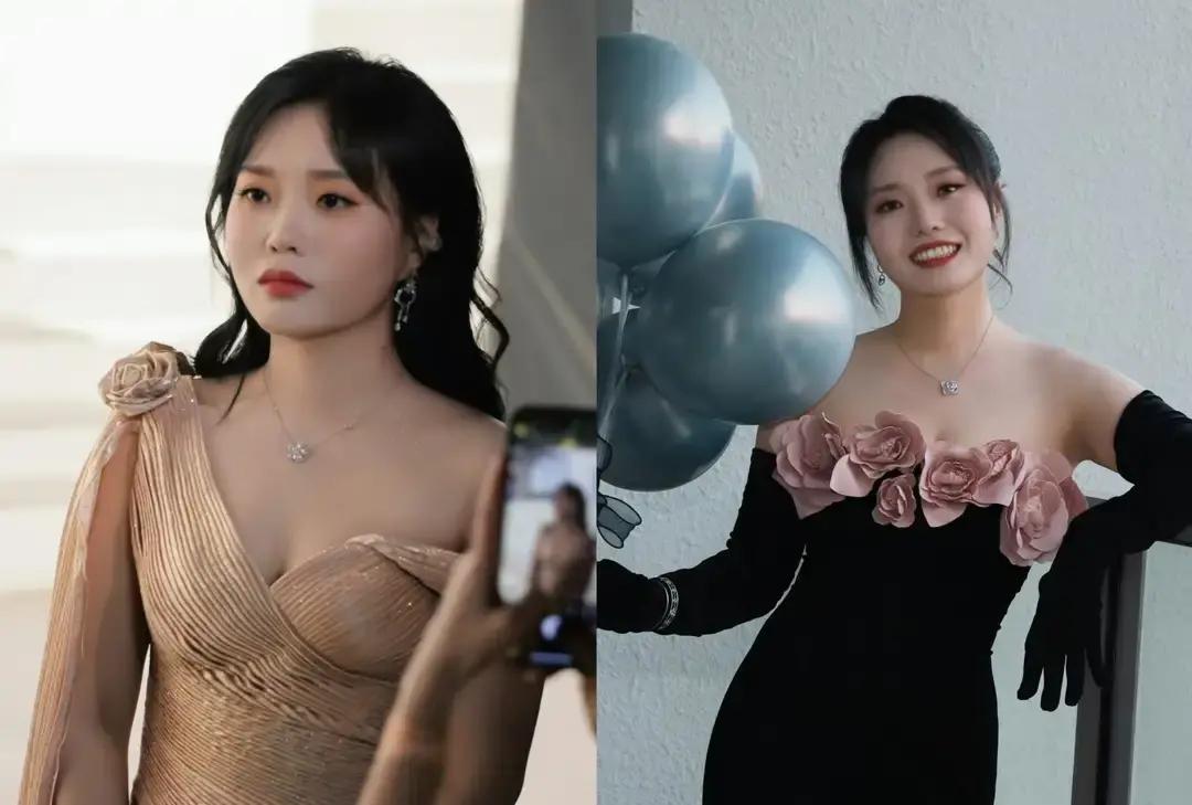 瘦30斤脸没小，她赚翻了李雪琴最新活动照刷屏，腰细了腿长了，镜头扫到脸还是