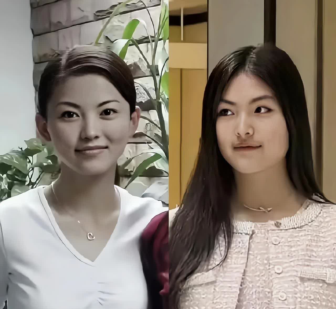 李湘年轻时那是真漂亮，比她女儿王诗龄漂亮多了，那时的李湘刚出道不久，穿着十分的普