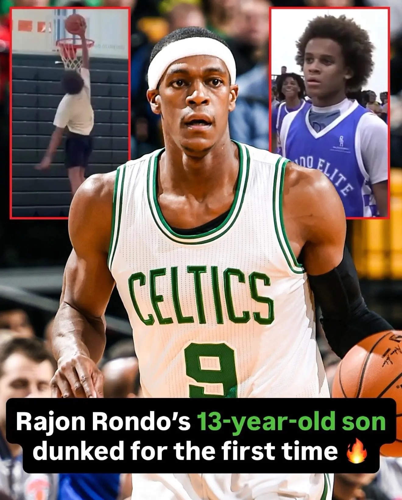 当年不能喝酒的小孩也长大了！隆多的儿子皮埃尔-隆多被ESPN评为2030届潜力新