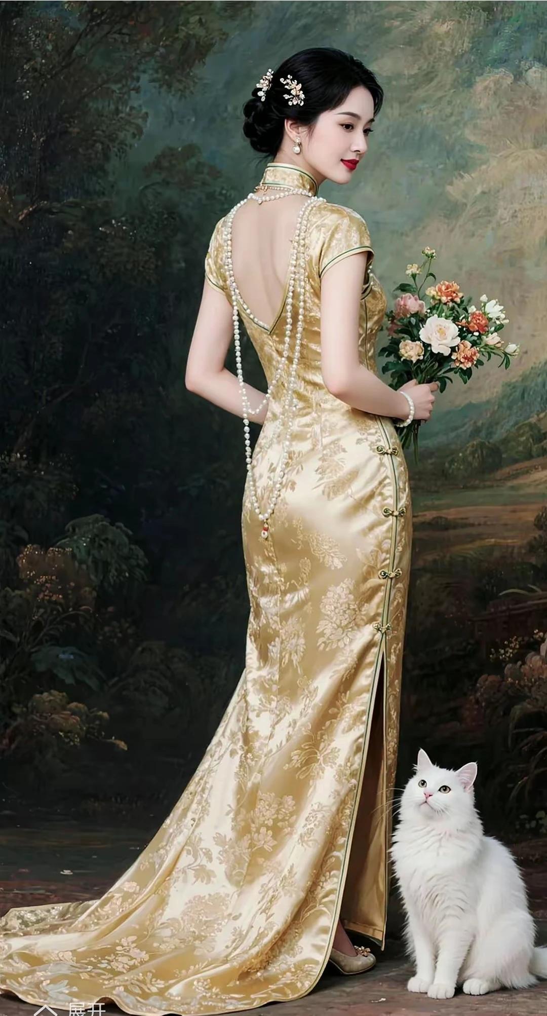 回眸一笑百媚生，艳压群芳绽风情。国色天香倾世立，沉鱼落雁醉流年。