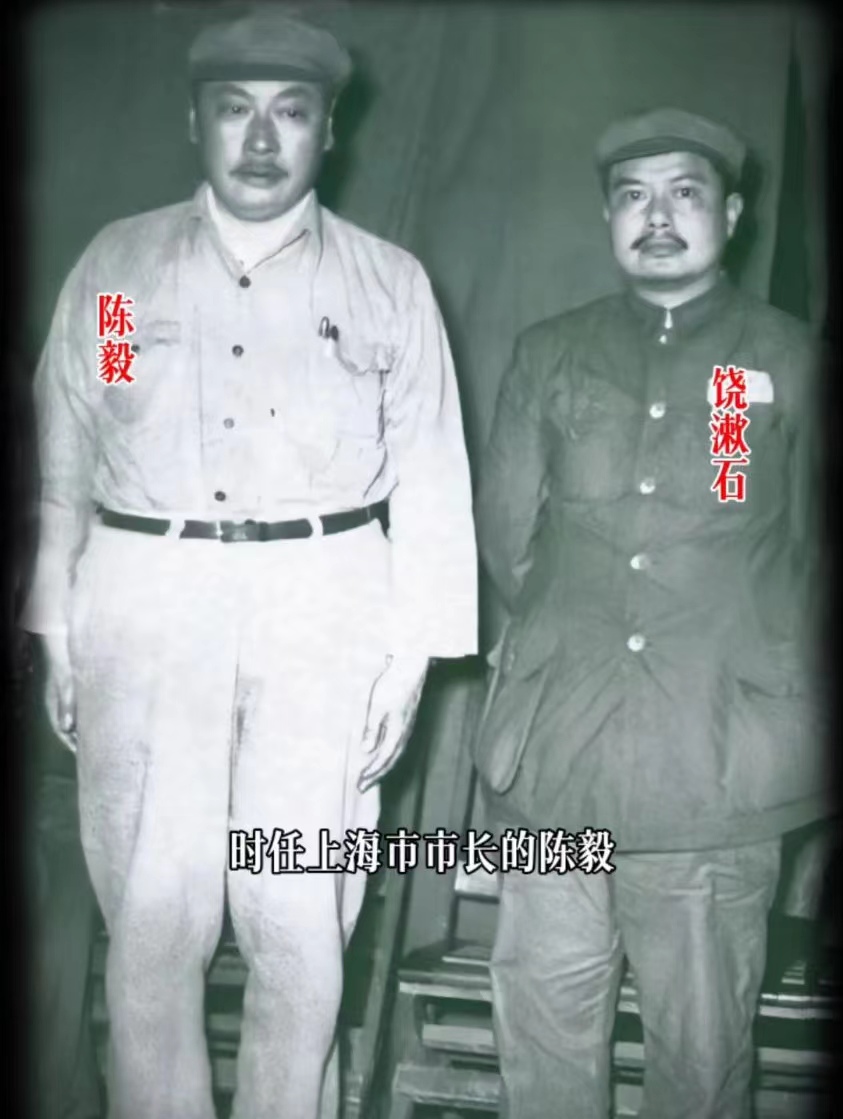 1954年10月，已经被任命为国务院副总理的陈毅，不再兼任上海市委第一书记，由谁