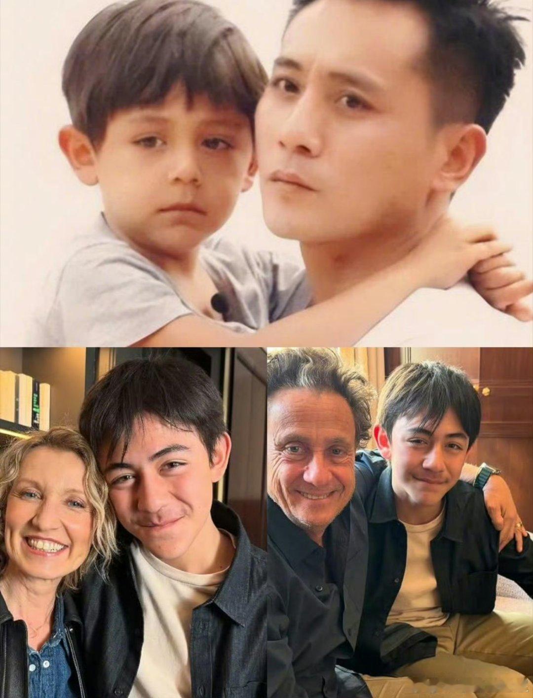 刘烨儿子诺一身高已经180了妈呀万万没想到诺一已经这么大了16岁就已经180了，