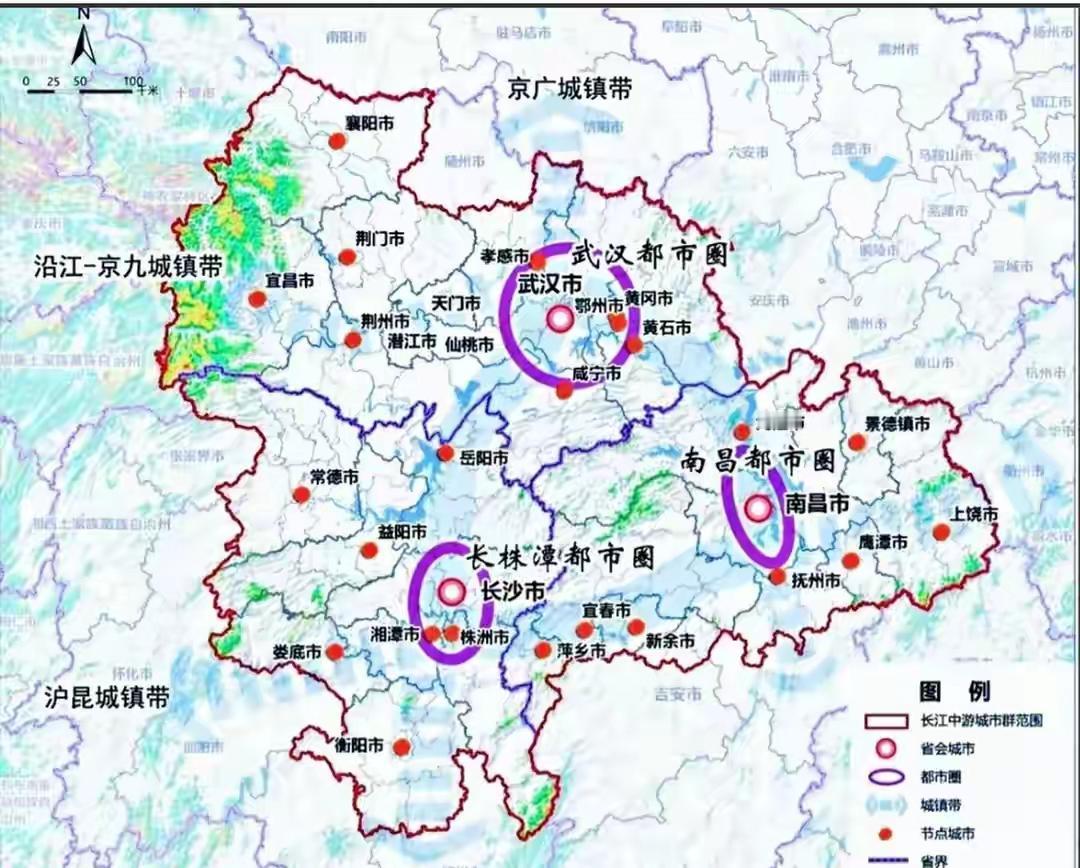 直辖武汉：带动中部地区和长江中游城市群发展的战略构想在中国区域经济版图中，长江