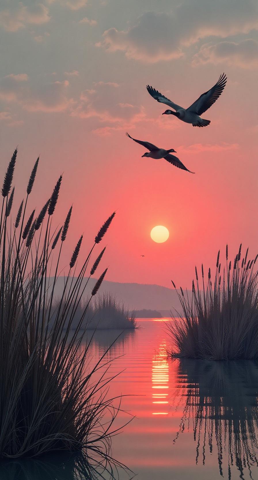 日落美景随手拍