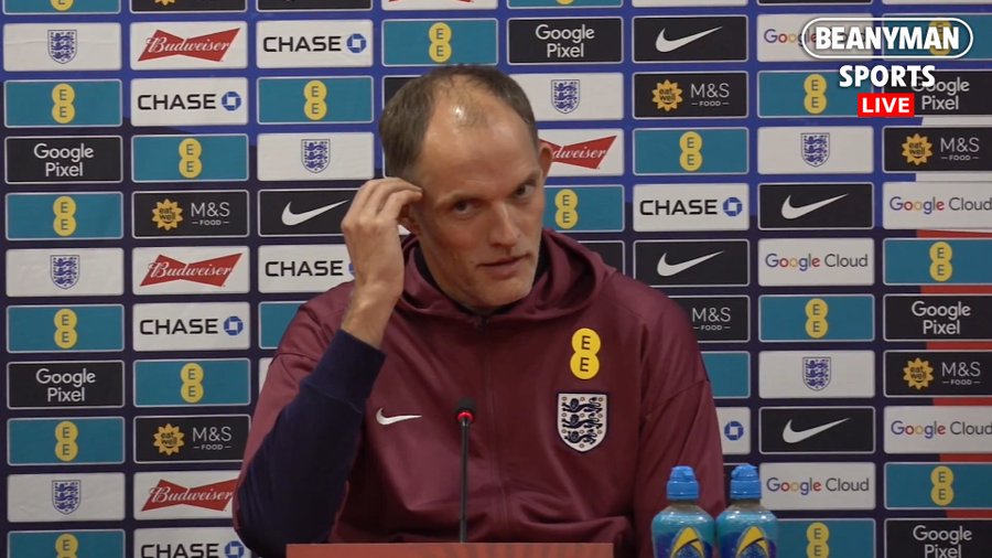 图赫尔谈让贝林福登等替补: 他们能对我不满, 没人愿当替补