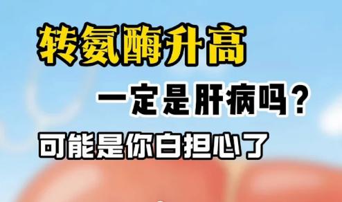 转氨酶升高不一定就是肝病！很多人拿到体检报告，看到转氨酶升高就慌了，担心自己得