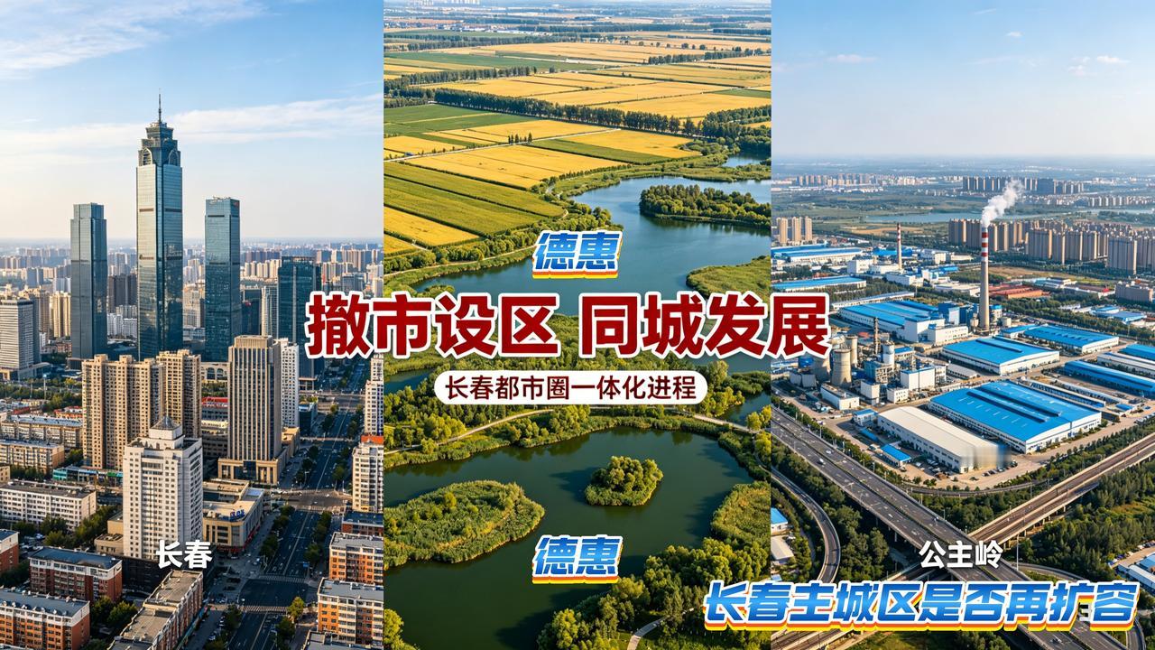 德惠、公主岭如果真变成长春市辖区，老百姓的日子会发生什么变化？不吹不黑，