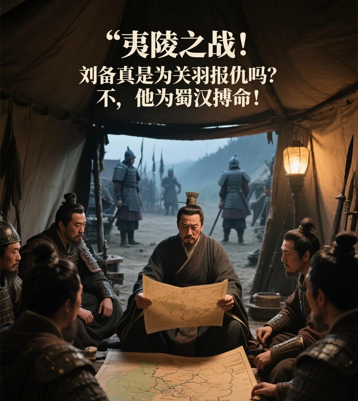 夷陵之战！刘备真是为关羽报仇吗？不，他为蜀汉搏命！公元221年夏天，成都皇宫里
