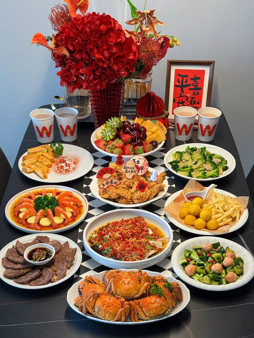 新年家宴 | 春节的氛围从餐桌开始啦🥳